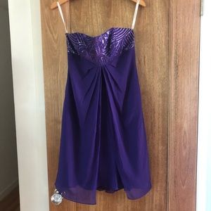 David’s Bridal bridesmaids dress